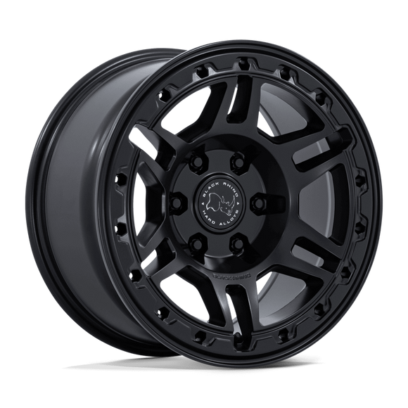 17x8.5 Black Rhino BR039 Vanguard Matte Black 6x130 ET25 CB84.1 Wheel Rim