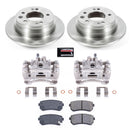 PowerStop OE Stock Replacement Low-Dust Ceramic Brake Pad, Rotor and Caliper Kit