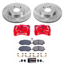 PowerStop Z23 Daily Driver Carbon-Fiber Ceramic Pads Drilled & Slotted Rotor & C