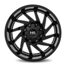 20x10 Hardrock Crusher Gloss Black 8x170 ET-19 wheel/rim