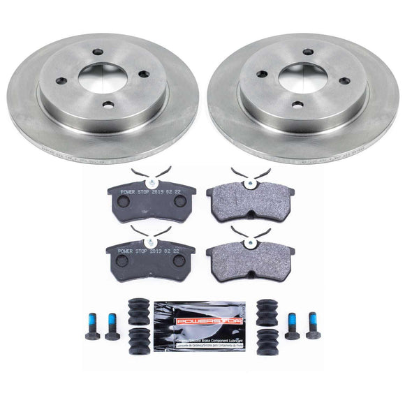 PowerStop Track Day High-Performance Brake Pad and Rotor Kit
