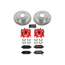 PowerStop Z23 Daily Driver Carbon-Fiber Ceramic Pads Drilled & Slotted Rotor & C