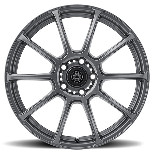 16x7.5 Konig Runlite Matte Grey 5x112 ET45 Wheel Rim