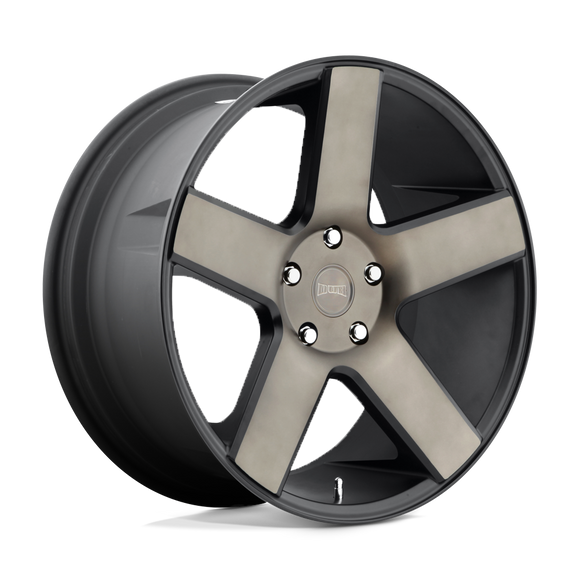 24x10 DUB Baller DC Black & Machined Wheel/Rim 5x115 5-115 24-10