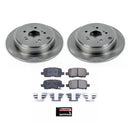 PowerStop OE Stock Replacement Low-Dust Ceramic Brake Pad and Rotor Kit