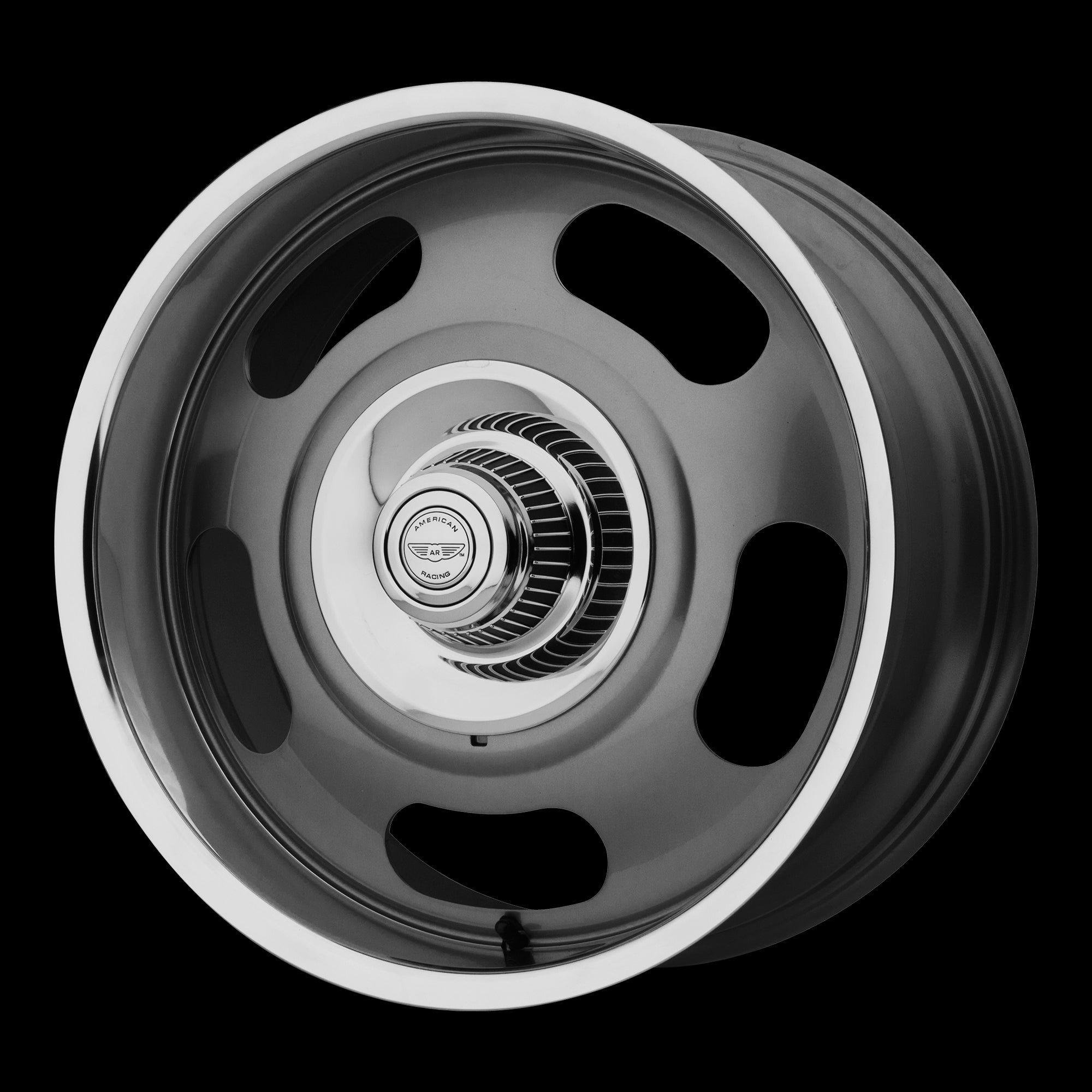 20X8 American Racing VN506 MAG-GRY POL-LP 5X120.65/5X127 ET0 wheel/rim