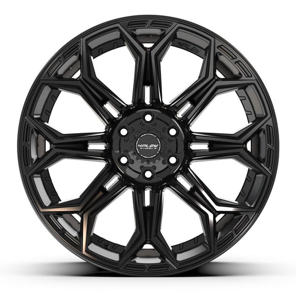 4Play Gen3 4P83 22x12 Black Wheel 6x139.7 ET-44 CB106.1