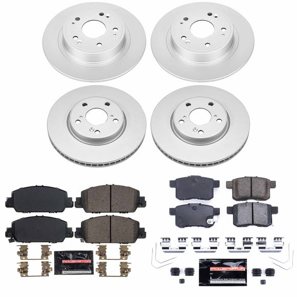 Z23 Daily Driver Premium Carbon-Fiber Ceramic Brake Pad and Fully Coated Rotor K