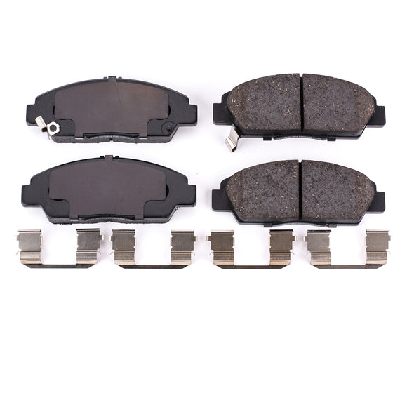 PowerStop Z17 Evolution Ceramic Brake Pads With Hardware