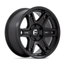 18x8.5 Fuel Off-Road D836 Slayer Matte Black 6x139.7 ET-15 CB106.1 Wheel Rim
