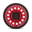 14X7 Black Rhino Powersports Parker UTV Red 4X156 ET51 Wheel Rim