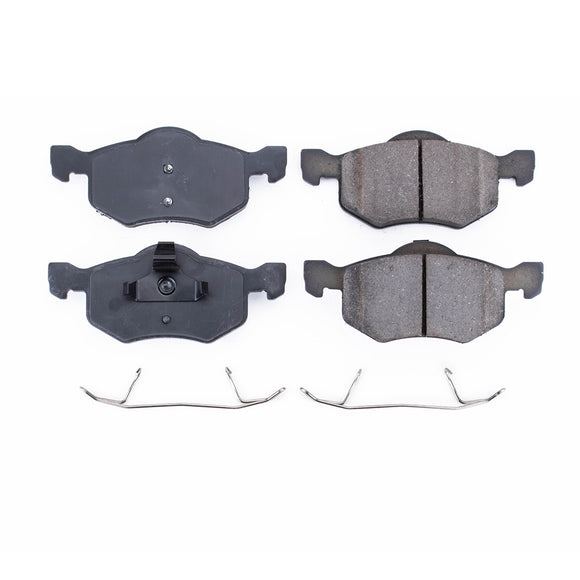 PowerStop Z17 Evolution Ceramic Brake Pads With Hardware