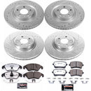 PowerStop Z26 Street Performance Ceramic Brake Pad and Drilled & Slotted Rotor K
