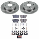 PowerStop OE Stock Replacement Low-Dust Ceramic Brake Pad and Rotor Kit