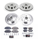 PowerStop Z23 Daily Driver Carbon-Fiber Ceramic Brake Pad and Drilled & Slotted