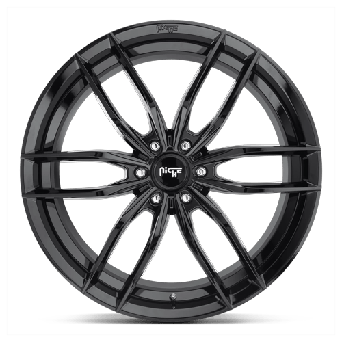 9.5x22 Niche Wheels M209 Vosso Gloss Black Wheel 6x135 ET30 CB87.10