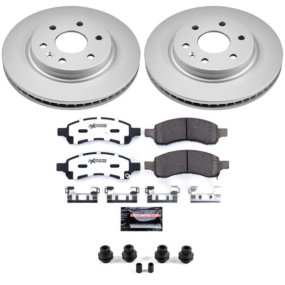 Z36 Truck & Tow Premium Carbon-Fiber Ceramic Brake Pad and Fully Coated Rotor Ki