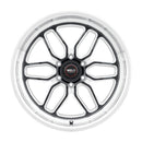 20x9.5 WELD Performance Laguna 6 Drag Black Milled 6x127 ET35 CB78.1 Wheel Rim-3