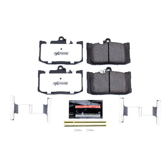 PowerStop Z26 Street Performance Carbon-Fiber Ceramic Brake Pads With Hardware