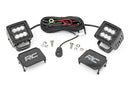 Rough Country Black Series LED 2" Pair Flood