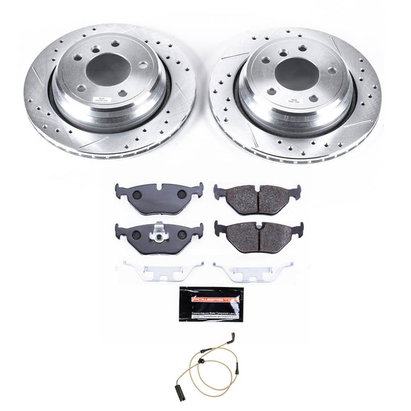 PowerStop Track Day High-Performance Brake Pad and Rotor Kit