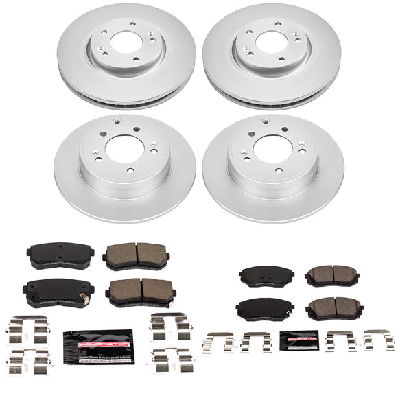 Z23 Daily Driver Premium Carbon-Fiber Ceramic Brake Pad and Fully Coated Rotor K