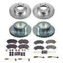 PowerStop Z23 Daily Driver Carbon-Fiber Ceramic Brake Pad and Drilled & Slotted