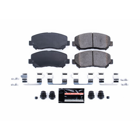 PowerStop Z23 Evolution Sport Carbon-Fiber Brake Pads With Hardware