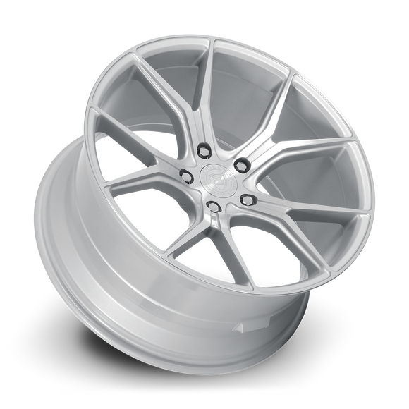20x10 Dolce Performance MONZA Gloss Silver Machined Face 5x114.3 ET40 CB73.1