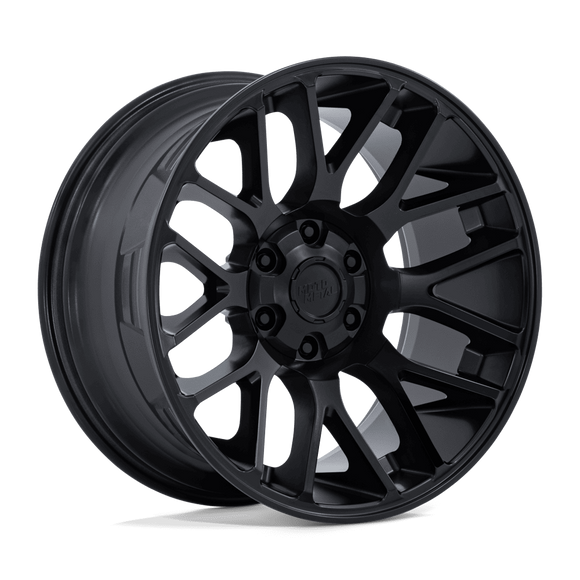 20x10 Moto Metal MO816 Overlook Blackout 5x114.3 ET-18 CB78.1 Wheel Rim