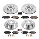 PowerStop Z23 Daily Driver Carbon-Fiber Ceramic Brake Pad and Drilled & Slotted