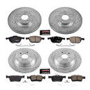 PowerStop Z23 Daily Driver Carbon-Fiber Ceramic Brake Pad and Drilled & Slotted