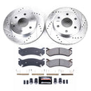 PowerStop Z23 Daily Driver Carbon-Fiber Ceramic Brake Pad and Drilled & Slotted