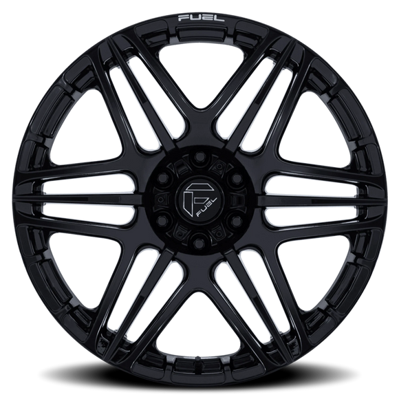 20x10 Fuel Off-Road Weapon Gloss Black Wheel 5x127 ET-18 CB71.5