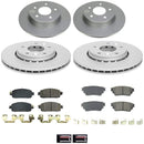 Genuine Geomet Coated Rotor and Low-Dust Ceramic Brake Pad Kit