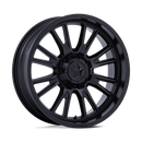 14X7 Msa Offroad Wheels M51 Thunderlips Black 4X137 4X156 ET10 Wheel Rim