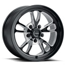 17x7 Vision 149 Patriot Black Milled Spoke 5x120.65 5x4.75 ET0 Wheel Rim-4