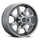 12x8 Vision 415 Bomb Gunmetal 4x110 ET-10.2 Wheel Rim