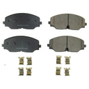 PowerStop Z17 Evolution Ceramic Brake Pads With Hardware
