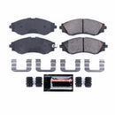 PowerStop Z23 Evolution Sport Carbon-Fiber Brake Pads With Hardware