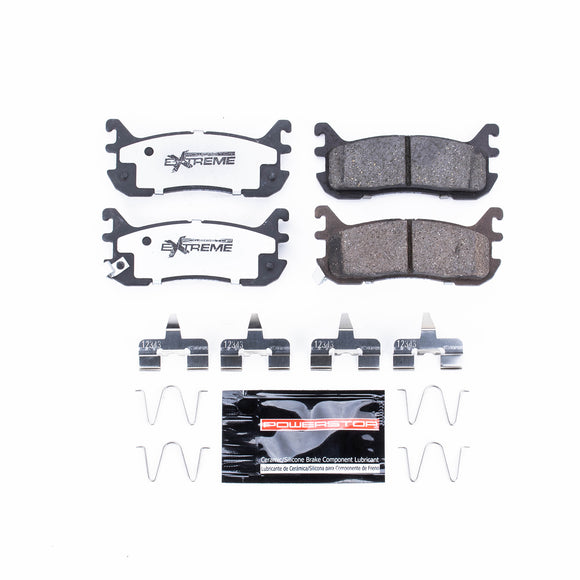 PowerStop Z26 Street Performance Carbon-Fiber Ceramic Brake Pads With Hardware