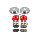 PowerStop Z23 Daily Driver Carbon-Fiber Ceramic Pads Drilled & Slotted Rotor & C