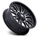 14X7 MSA OFFROAD WHEELS M51 Thunderlips Gloss Black 4x137 ET10 Wheel Rim