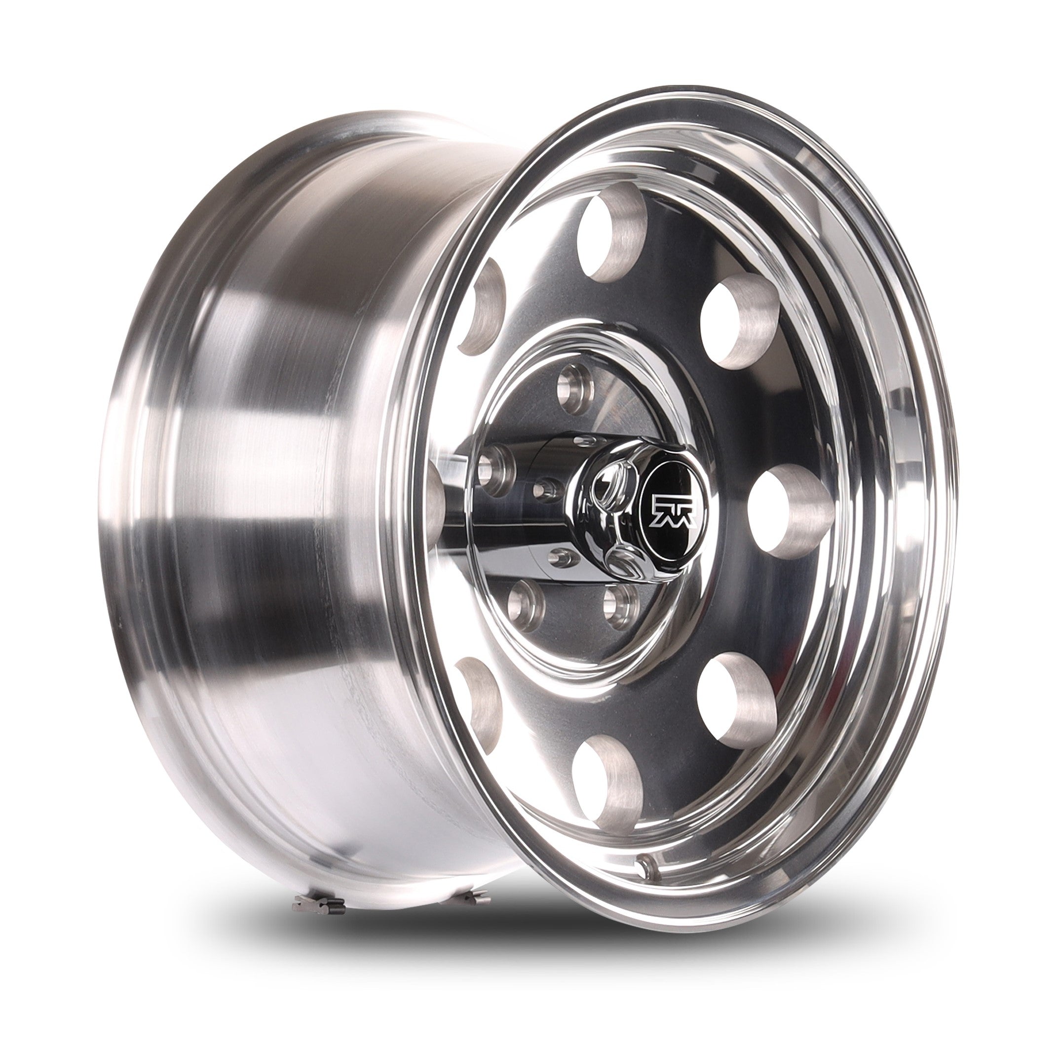 16x8 Mudder Trucker MT614 Deisel Polished 5x127 5x5 ET0 Wheel Rim