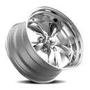 16x8 American Racing Torq Thrust II 1 Pc Polished Wheel 5x120.7 16-8 ET8