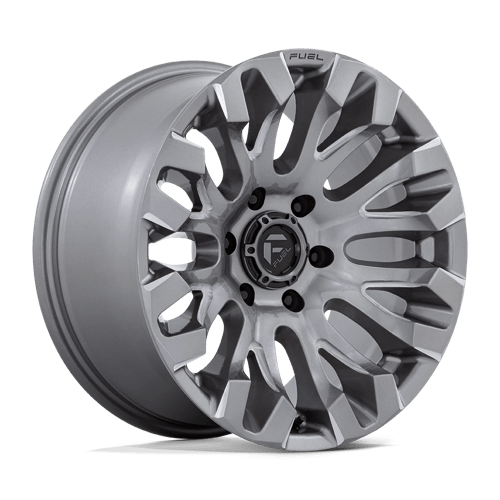 18x9 Fuel Off-Road D830 Quake Gray 6x135 ET1 CB87.1 Wheel Rim