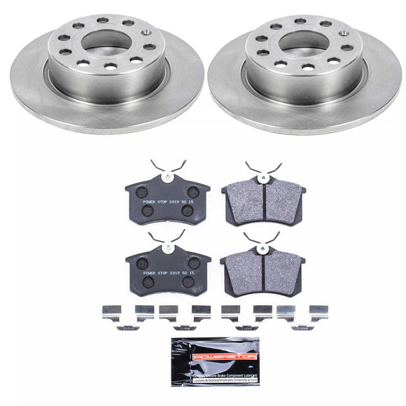 PowerStop Track Day Spec High-Performance Brake Pad and Rotor Kit