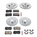 PowerStop Z23 Daily Driver Carbon-Fiber Ceramic Brake Pad and Drilled & Slotted