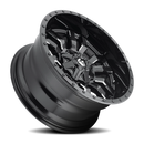 22x10 Fuel Off-Road D595 Sledge Gloss Black Milled 6x135 ET10 CB106.1 Wheel Rim