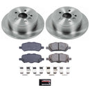 PowerStop OE Stock Replacement Low-Dust Ceramic Brake Pad and Rotor Kit